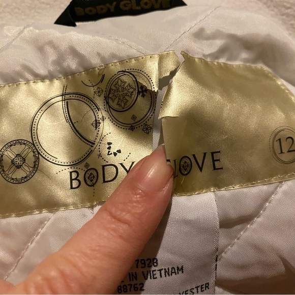 BODY GLOVE Girls Kids Pink Brown Plaid Belt Hoodie Ski Snowboard Jacket Size 12Y - Picture 9 of 12